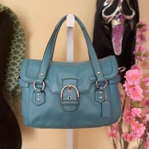 Coach Teal Handbag
